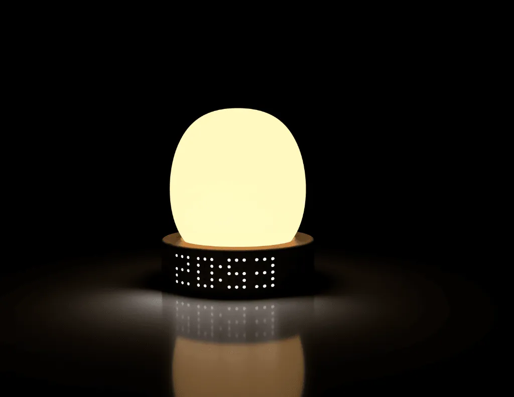 Render of the Focus Lamp concept